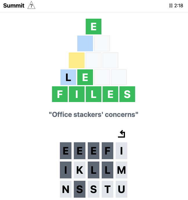 Summit-Puzzle